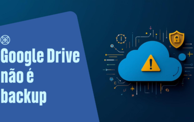 Google Drive não é backup