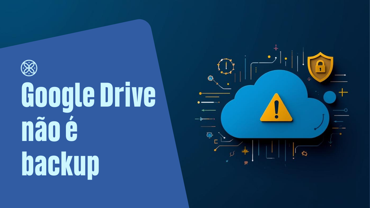 Google Drive não é backup
